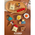 4-12.5cm 3D Simulated Food Fridge Magnet Cartoon